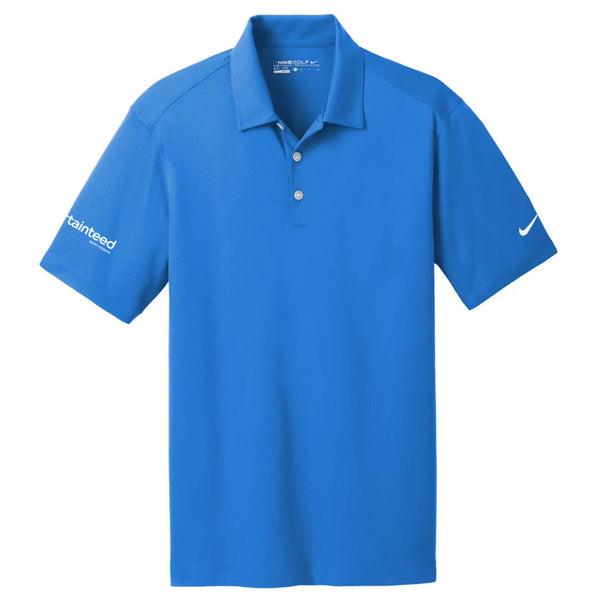 Men's Blue Nike Dri-Fit Polo