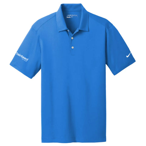 Men's Blue Nike Dri-Fit Polo