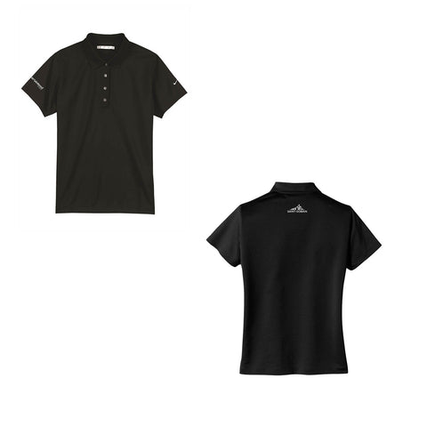Ladies' Black Nike Dri-Fit Polo