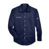 Men's Crown Collection(TM) Solid Stretch Twill Woven Dress Shirt