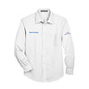 Men's Crown Collection(TM) Solid Stretch Twill Woven Dress Shirt