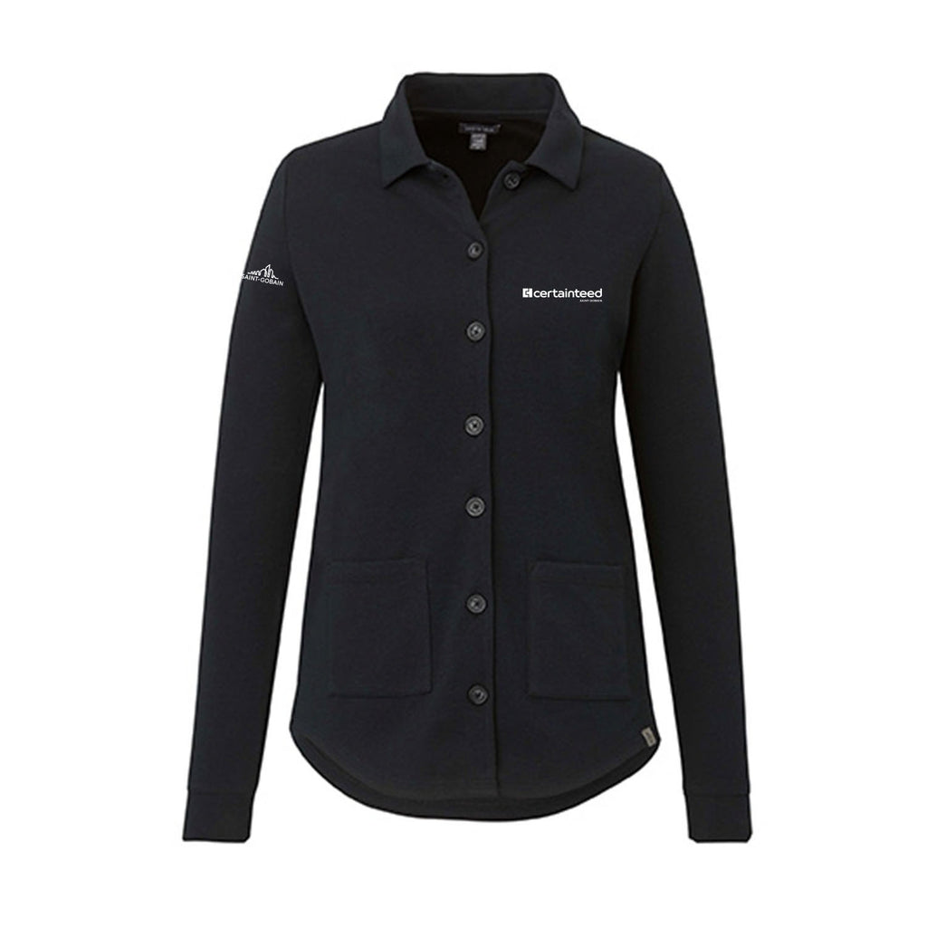 Ladies' Eco Knit Button Cardi