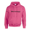 Safety Pink Adult Hooded Sweatshirt