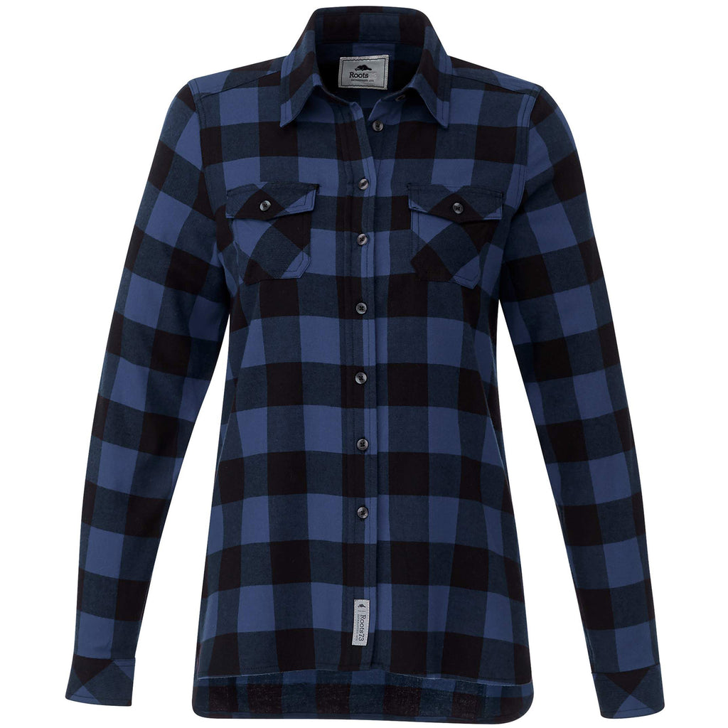 Roots Women's Long Sleeve Plaid Shirt