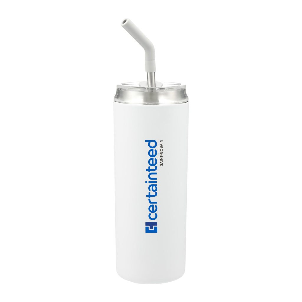 Copper Vac Tumbler w/ SS straw 20oz